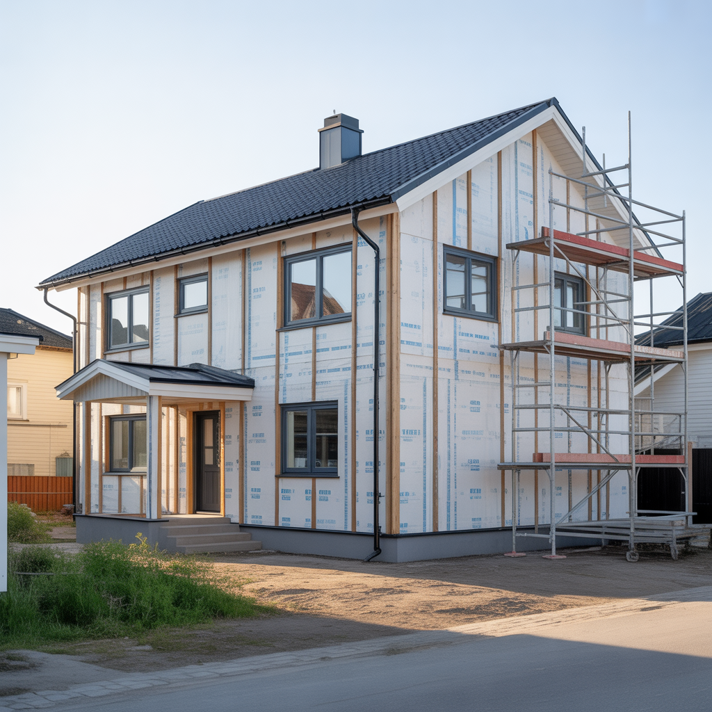 2.Isolera fasaden spara energi och pengar