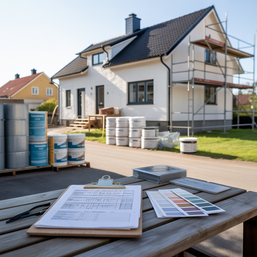 7.Sa planerar du din budget infor fasadbytet