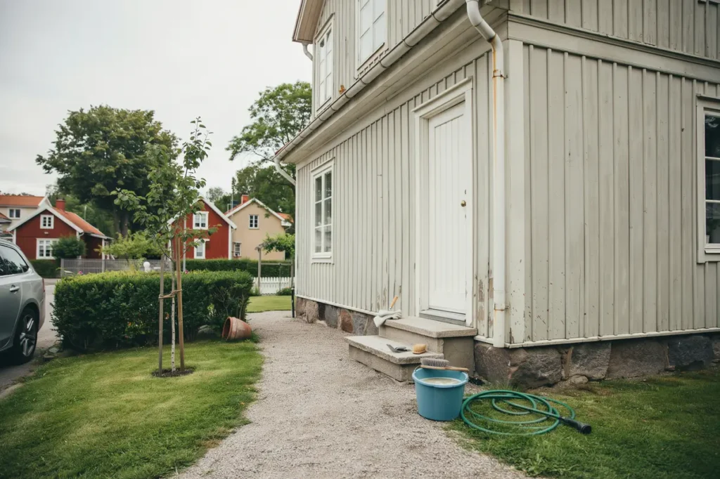 s underh ller du husets fasad steg f r steg smarta r d f r villa gare