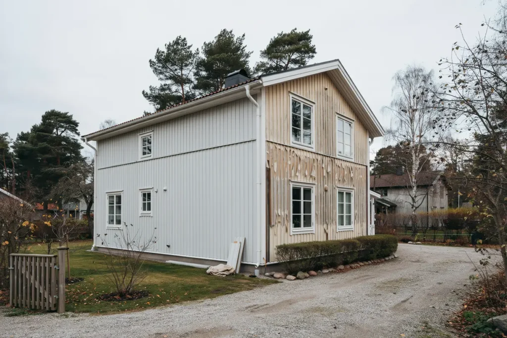 fasadbyte eller renovering s v ljer du r tt l sning f r ditt hus