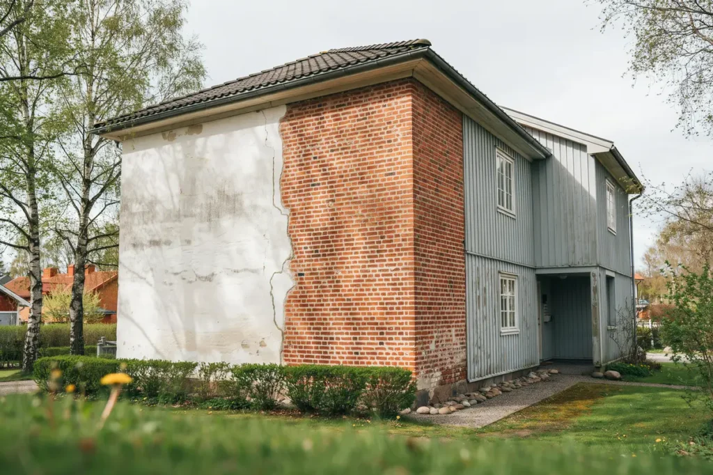 puts tegel eller tr s v ljer du r tt fasadmaterial f r ditt hus och svenska klimatet