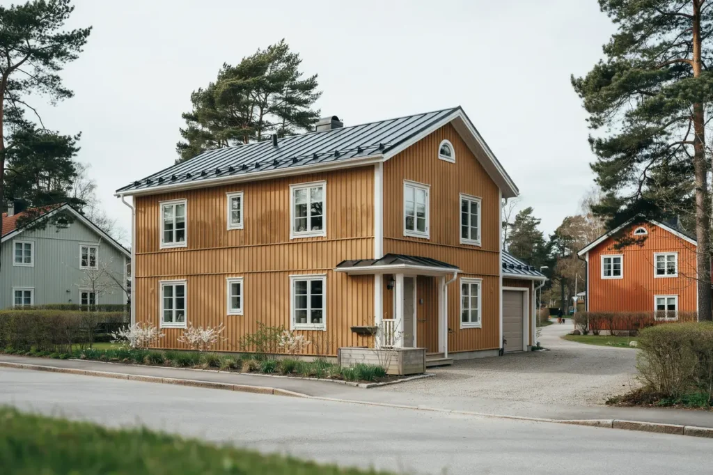 s v ljer du r tt kul r till fasaden praktiska r d f r ett hus som passar omgivningen